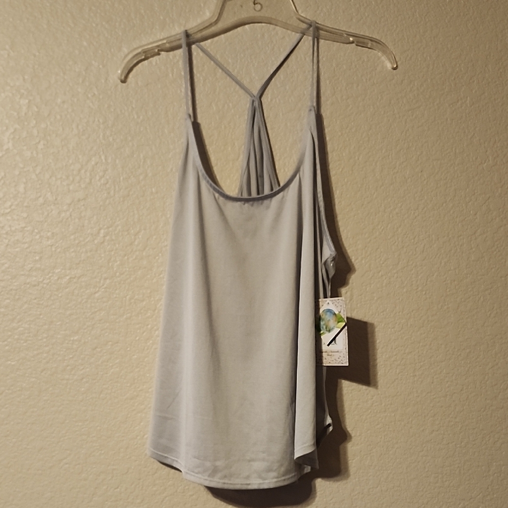 Colosseum Women's Afloat Strappy Racerback Tank | Earth, Air, Fire, Water | L - Picture 2 of 12